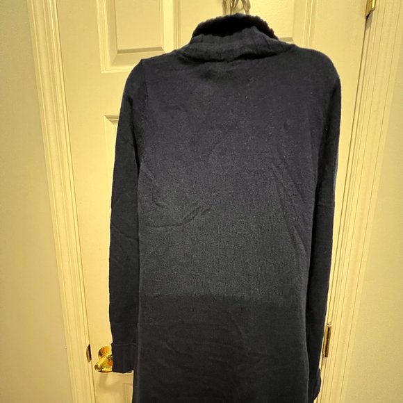Patagonia medium navy long sweater - Picture 3 of 5